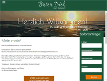 Tablet Screenshot of buten-diek.de